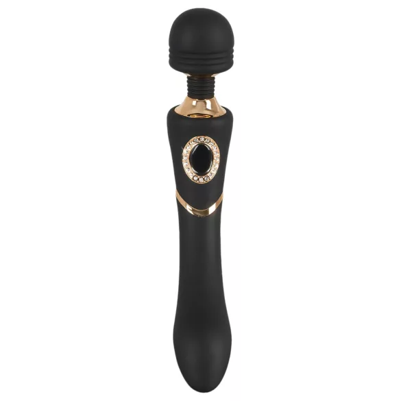 Cleopatra Wand - Akku-Massagevibrator (schwarz)