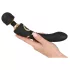 Cleopatra Wand - Akku-Massagevibrator (schwarz)