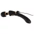 Cleopatra Wand - Akku-Massagevibrator (schwarz)