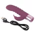 You2Toys - Rabbit Vibe - wiederaufladbarer G-Punkt-Vibrator mit Klitorisstimulator (lila)