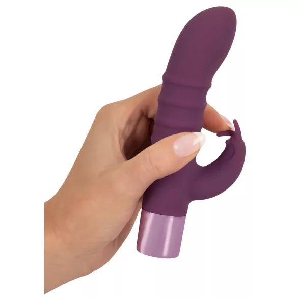 You2Toys - Rabbit Vibe - wiederaufladbarer G-Punkt-Vibrator mit Klitorisstimulator (lila)