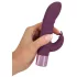 You2Toys - Rabbit Vibe - wiederaufladbarer G-Punkt-Vibrator mit Klitorisstimulator (lila)