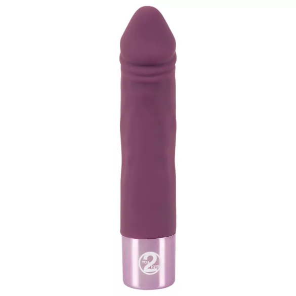 You2Toys Elegant Realistic - Akkuvibrator, wasserdicht (Lila)