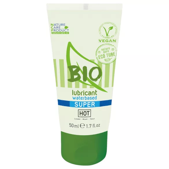 HOT Bio Super - Veganer Gleitgel auf Wasserbasis (50ml)