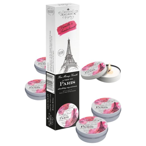 Petits Joujoux Paris - Massagekerze - Vanille & Sandelholz (5x43ml)
