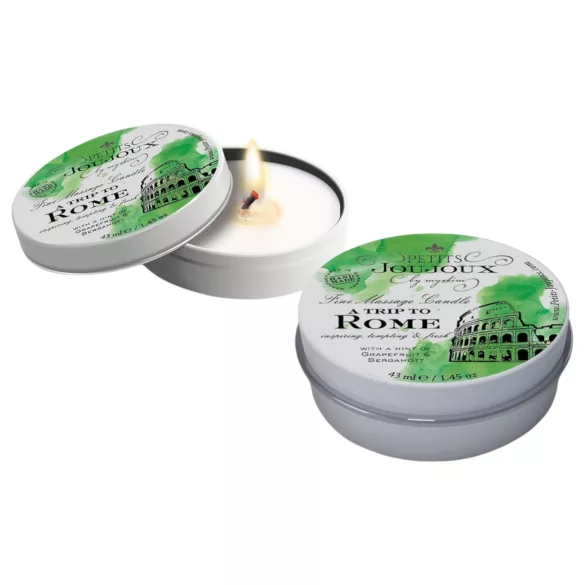 Petits Joujoux Rome - Massagekerze - Grapefruit-Bergamotte (43ml)