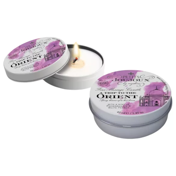 Petits Joujoux Orient - Massagenkerze 43ml - Granatapfel-Weißer-Pfeffer