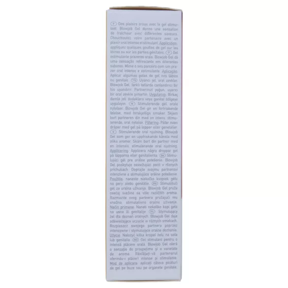 HOT - Blowjob Gel - Oral-Gleitgel - Vanille (50 ml)