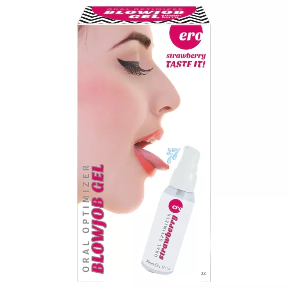HOT - Blowjob Gel - orales Gleitgel - Erdbeere (50 ml)