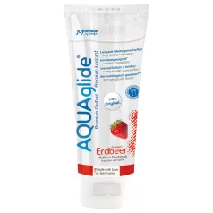 AQUAglide - Gleitgel auf Wasserbasis - Erdbeere (100 ml)