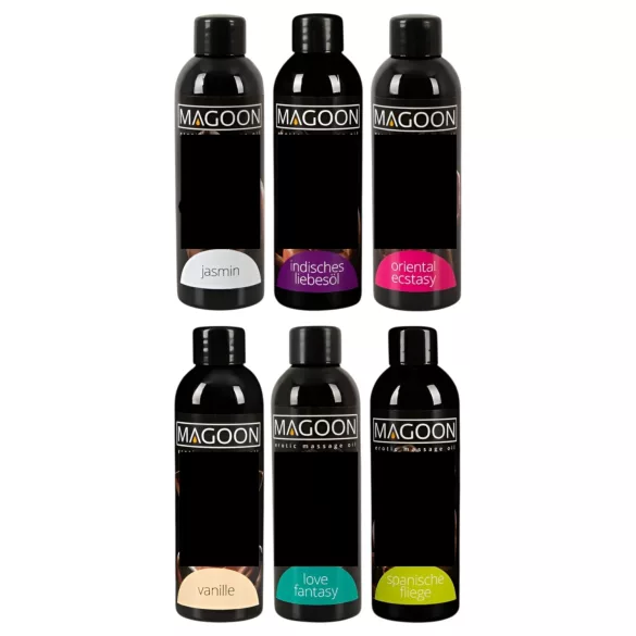 Magoon Massageöl-Set (6x100ml)