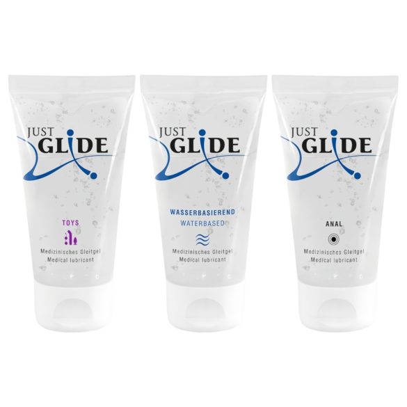 Just Glide Gleitgel-Set (3x50ml)