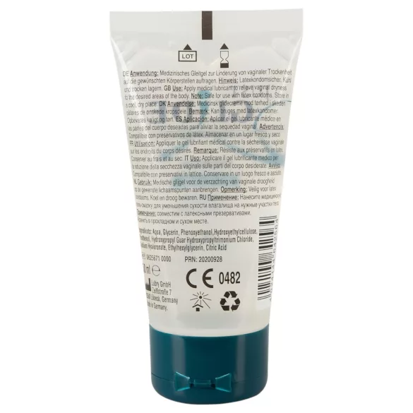 Just Glide Premium Original - vegan, wasserbasiertes Gleitmittel (50ml)