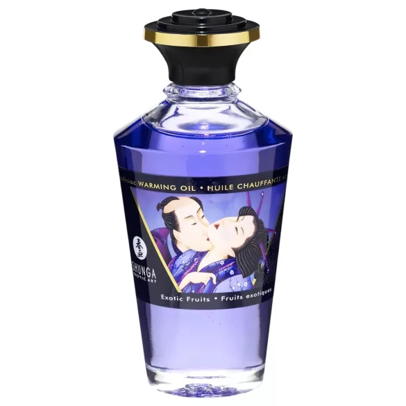 Shunga - Wärmendes Massageöl - exotische Früchte (100ml)