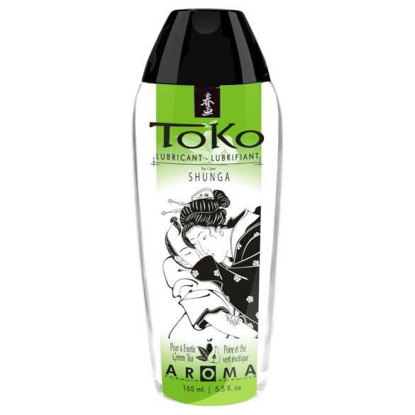 Shunga Toko - Wasserbasiertes Gleitgel - Birne & Grüner Tee (165ml)