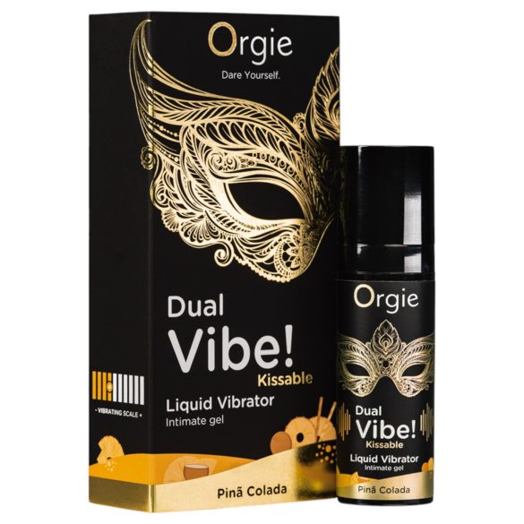Orgie Dual Vibe! - Flüssiger Vibrator - Pinã Colada (15ml)