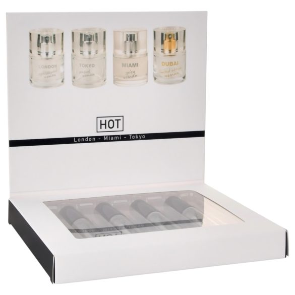 HOT LMTD Pheromon Parfüm Paket für Damen (4x5ml)