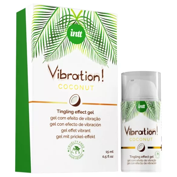 Intt Vibration! - flüssiger Vibrator - Kokos (15 ml)