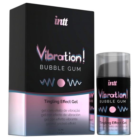 Intt Vibration! - flüssiger Vibrator - Kaugummi (15ml)