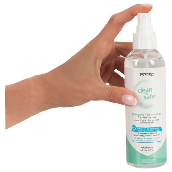 JoyDivision Clean Safe - Desinfektions- und Reinigungsspray (200ml)