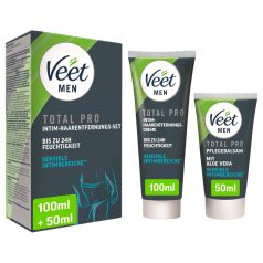   Veet - Intim-Enthaarungscreme und Balsam für Männer (100 ml + 50 ml)