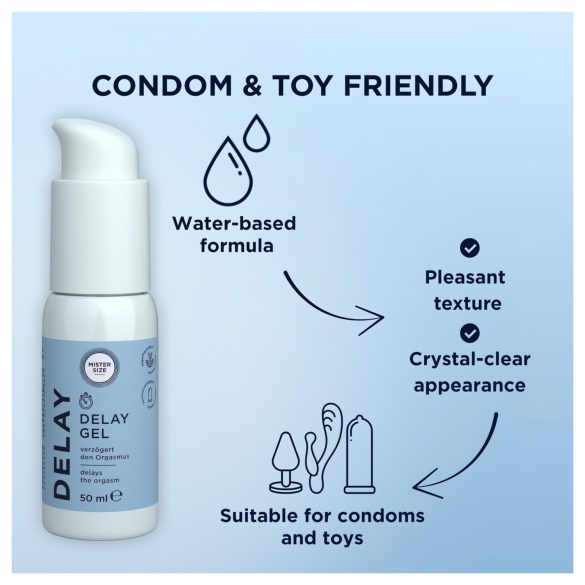 Mister Size - Ejakulationsverzögerungsgel (50 ml)