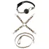 Master & Slave - Bondage Spielset (braun-schwarz)