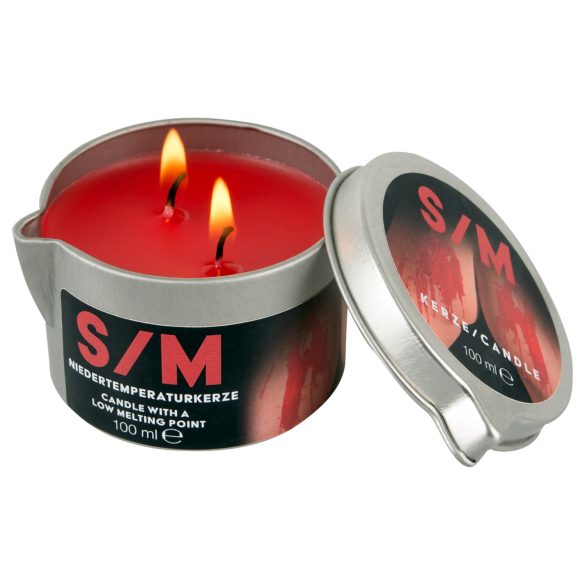 BDSM Kerze - Paraffinkerze für Körper (100ml)