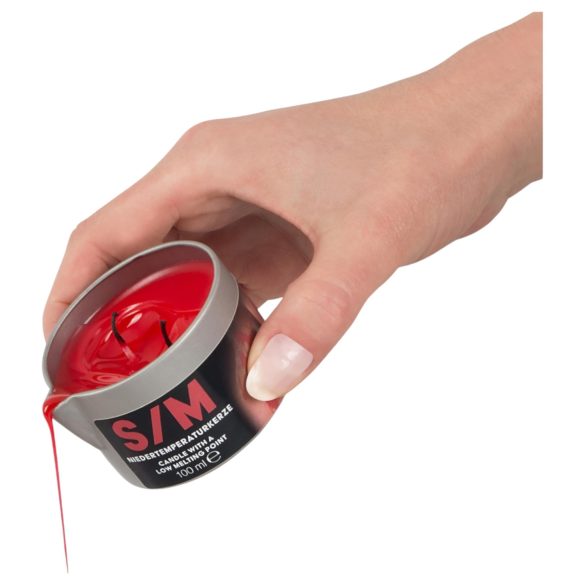 BDSM Kerze - Paraffinkerze für Körper (100ml)
