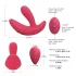 Cotoxo Saddle - Fernbedienungs-Prostata-Vibrator (rot)
