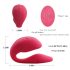 Cotoxo Cupid 2 - Fernbedienbarer Paarvibrator (Rot)