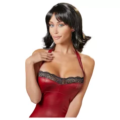 Cottelli - schwarze, glatte Damenperücke, Kostümzubehör