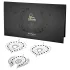 Schimmernde Diamanten Intimschmuck-Set - 3-teilig (schwarz)