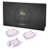 Set aus funkelnden Diamanten als Intimschmuck - 3-teilig (pink-lila)