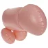 Cock Fighting - aufblasbarer Strap-On-Penis (natur)