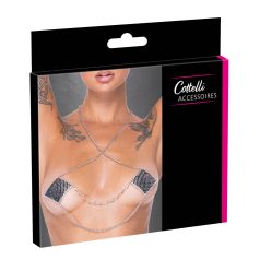 Cottelli - Schmuck Brustwarzensticker (Silber)