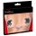 Cottelli - Nippelaufkleber mit Piercing (schwarz)