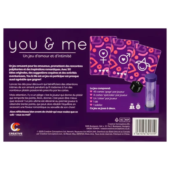 you & me - erotisches Paarspiel (französisch)