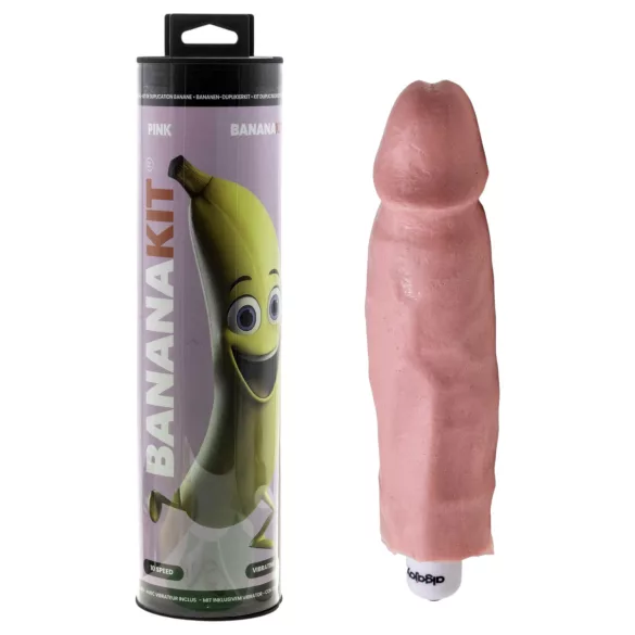 Bananakit - Penisabdruck-Set mit Vibrator (pink)