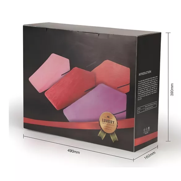 Desirel Magic Pillow Keil-Sexpolster-Set - klein + groß (rot)