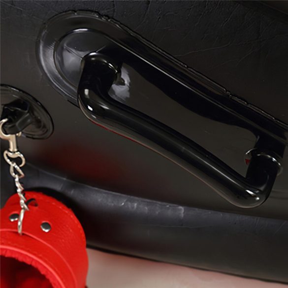 Magic Pillow - Aufblasbares BDSM Möbel - mit Fesseln - groß (rot)