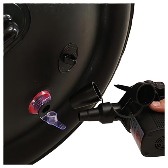 Magic Pillow - Aufblasbares BDSM Möbel - mit Fesseln - groß (rot)