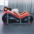 Desirel Magic Pillow - Aufblasbares BDSM-Sexmöbel - mit Fesseln (rot)