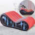 Desirel Magic Pillow - Aufblasbares BDSM-Sexmöbel - mit Fesseln (rot)