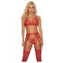 Mapalé - Strapse Dessous Set (rot) - M/L