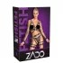 ZADO - mehrteiliges Leder-Harness-Set mit Fessel - schwarz (S-M)