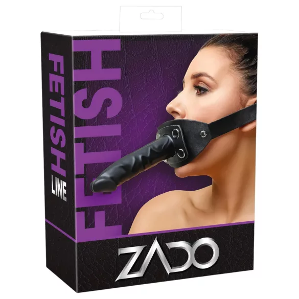 ZADO - Penis-Mundknebel (Schwarz)