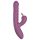 Lustiger Hase - Wiederaufladbarer Rabbit-Vibrator mit Stoßfunktion (Lila)