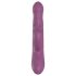 Lustiger Hase - Wiederaufladbarer Rabbit-Vibrator mit Stoßfunktion (Lila)
