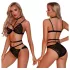 JSY 031 - erotisches Dessous-Set (schwarz)